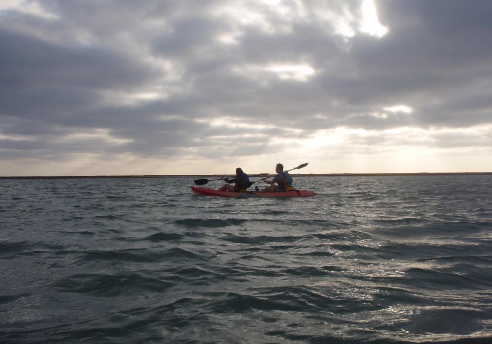 Kayakterapia marismas
